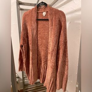 EUC A New Day Chenille Cardigan